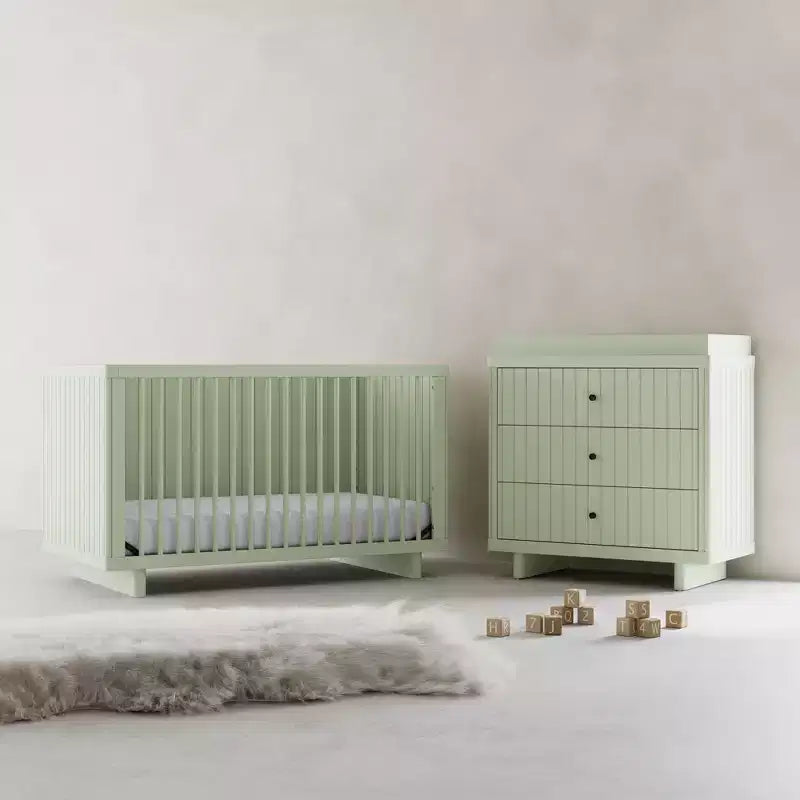 Culla convertibile 3-in-1 – Legno massiccio di pino, certificata GREENGUARD Gold