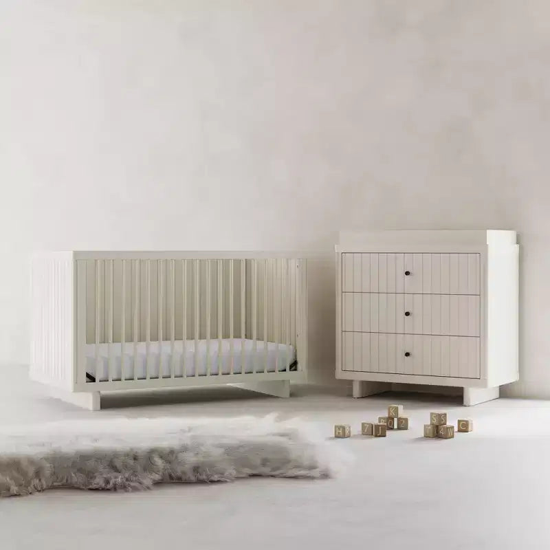 Culla convertibile 3-in-1 – Legno massiccio di pino, certificata GREENGUARD Gold