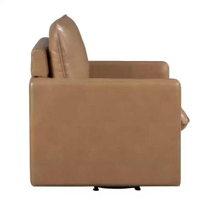 Poltrona Girevole - Similpelle, 89 A x 75 L x 82 P cm, 18 kg